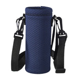 Maxbell Water Bottle Carrier Drink Bottle Bag for Outdoor Activities Dark Blue S