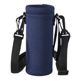 Maxbell Water Bottle Carrier Drink Bottle Bag for Outdoor Activities Dark Blue S