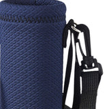 Maxbell Water Bottle Carrier Drink Bottle Bag for Outdoor Activities Dark Blue S