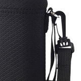 Maxbell Water Bottle Carrier Drink Bottle Bag for Outdoor Activities Black M