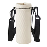 Maxbell Water Bottle Carrier Drink Bottle Bag for Outdoor Activities Beige L