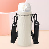 Maxbell Water Bottle Carrier Drink Bottle Bag for Outdoor Activities Beige L