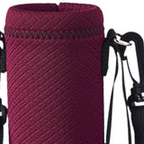 Maxbell Water Bottle Carrier Drink Bottle Bag for Outdoor Activities Red L