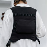 Maxbell Men Outdoor Chest Rig Bag Waist Bag Pockets Vest for Men Women Hiking Sports