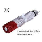 Maxbell Sun Blocking Umbrella Umbrella for Rain Windproof for Walking Shopping Gift