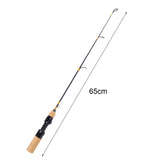 Maxbell Telescopic Fishing Rod Outdoor Compact Fishing Tool for Reservoir Carp River 65cm