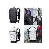 Maxbell Hiking Backpack 15L Trekking Bag Camping Rucksack for Travel Climbing Sports Black