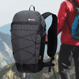 Maxbell Hiking Backpack 15L Trekking Bag Camping Rucksack for Travel Climbing Sports Black