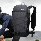 Maxbell Hiking Backpack 15L Trekking Bag Camping Rucksack for Travel Climbing Sports Black