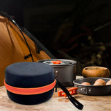 Maxbell Maxbell Stove Carrying Bag Round Gas Stove Carry Bag for Barbecue Hiking Backpacking