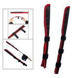 Maxbell Fishing Rod Tip Cover Stretchable Protective and Tie for Fishing Accessories 40cm