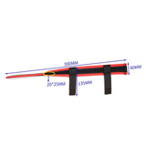 Maxbell Fishing Rod Tip Cover Stretchable Protective and Tie for Fishing Accessories 40cm