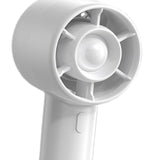 Maxbell Handheld Mini Fan Fashion Mute Tabletop Fan for Dorm Apartment Birthday Gift White