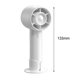 Maxbell Handheld Mini Fan Fashion Mute Tabletop Fan for Dorm Apartment Birthday Gift White