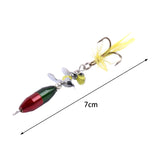 Maxbell Fishing Lures Spinnerbait Lightweight Fishing Tackle for Bass Walleye Salmon