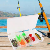Maxbell 47Pcs/Set Fishing Lures Lifelike Accessories for Bass Trout Salmon Saltwater