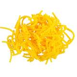 Maxbell 100Pcs Silicone Fishing Beads Lure Fishing Line Beads Fishing Gear Accessory Yellow