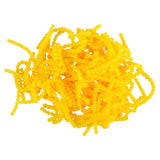 Maxbell 100Pcs Silicone Fishing Beads Lure Fishing Line Beads Fishing Gear Accessory Yellow
