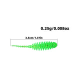 Maxbell 60Pcs Soft Swimbait Swimbaits Freshwater Soft Lures Crappie Swimbait Set for Fishing