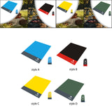 Maxbell Picnic Blanket Folding Oversized Picnic Mat Rug for Summer Activities Travel Blue