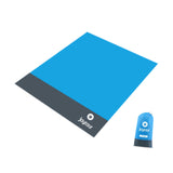 Maxbell Picnic Blanket Folding Oversized Picnic Mat Rug for Summer Activities Travel Blue