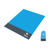 Maxbell Picnic Blanket Folding Oversized Picnic Mat Rug for Summer Activities Travel Blue