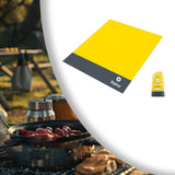 Maxbell Maxbell Picnic Blanket Folding Oversized Picnic Mat Rug for Summer Activities Travel Yellow