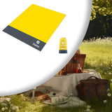 Maxbell Maxbell Picnic Blanket Folding Oversized Picnic Mat Rug for Summer Activities Travel Yellow