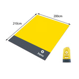 Maxbell Maxbell Picnic Blanket Folding Oversized Picnic Mat Rug for Summer Activities Travel Yellow