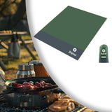 Maxbell Picnic Blanket Folding Oversized Picnic Mat Rug for Summer Activities Travel Green