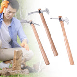 Maxbell Stainless Steel Pickaxe Gardening Hardware Tools for Planting Garden Weeding Ice axe