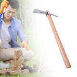 Maxbell Stainless Steel Pickaxe Gardening Hardware Tools for Planting Garden Weeding Ice axe
