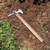 Maxbell Stainless Steel Pickaxe Gardening Hardware Tools for Planting Garden Weeding Pickaxe