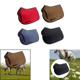 Maxbell Horse Saddle Pad Outoor Sports Protector AntiSlip Soft Comfortable Shock Pad Red