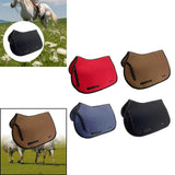 Maxbell Horse Saddle Pad Outoor Sports Protector AntiSlip Soft Comfortable Shock Pad Red