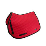 Maxbell Horse Saddle Pad Outoor Sports Protector AntiSlip Soft Comfortable Shock Pad Red