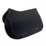Maxbell Horse Saddle Pad Outoor Sports Protector AntiSlip Soft Comfortable Shock Pad Black
