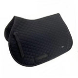 Maxbell Horse Saddle Pad Outoor Sports Protector AntiSlip Soft Comfortable Shock Pad Black
