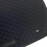 Maxbell Horse Saddle Pad Outoor Sports Protector AntiSlip Soft Comfortable Shock Pad Black