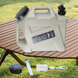 Maxbell 12L Water Container for Storage Water Jug Bucket for Picnics Backyard Garden
