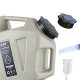 Maxbell 12L Water Container for Storage Water Jug Bucket for Picnics Backyard Garden