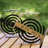 Maxbell Maxbell Portable Incense Coil Burner Holder Incense Burner Holder for Outdoor Hiking Khaki