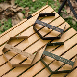 Maxbell Maxbell Portable Incense Coil Burner Holder Incense Burner Holder for Outdoor Hiking Khaki