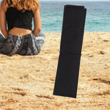 Maxbell Picnic Mat Outdoor Lightweight Thick Camping Blanket for Park Concerts Beach Black