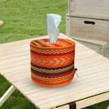 Maxbell Toilet Paper Storage Holder Paper Holder Case Folding for Home Hiking Travel