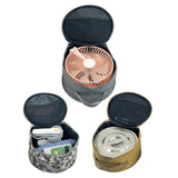 Maxbell Maxbell Telescopic Fan Storage Bag Thickened Portable for Outdoor Backpacking Travel A