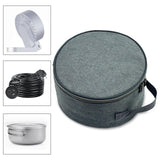 Maxbell Telescopic Fan Storage Bag Thickened Portable for Outdoor Backpacking Travel B