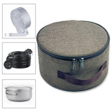 Maxbell Telescopic Fan Storage Bag Thickened Portable for Outdoor Backpacking Travel C