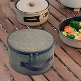 Maxbell Telescopic Fan Storage Bag Thickened Portable for Outdoor Backpacking Travel C