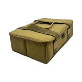 Maxbell Gas Tank Storage Bag Large Capacity Multifunction Hiking Camping Lantern Bag Khaki